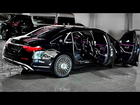 2025 Mercedes Maybach s580, Obsidian Black Metallic, Interior & Exterior