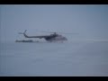 Mi8 Helicopter Landing Ice Station Borneo North Pole Mi8 Helicopter Landing Ice Station Borneo North Pole
