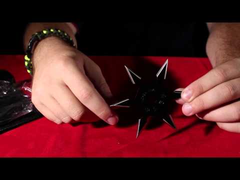 Kohga Ninja 6-Point Throwing Star (Black)