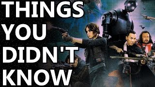 10 Things You Didn't Know About Rogue One (Probably)
