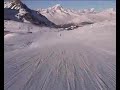 Onboard skiing in Les Arcs 2000 (Aiguille Rouge) 2