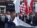 SOS - Liverpool Protest March Before UTD Game SOS - Liverpool Protest March Before UTD Game