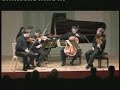 jerusalem quartet
alexander pavlovsky - 1st violin
sergei bresler - 2nd violin
amichai grosz - viola
kyril zlotnikov - cello 

stefan vladar - piano

antonin dvo?�k (1841-1904)
klavierquintett a-dur, op.81
schubertiade hohenems 2007
marcus-sittikus-saal
27. october 2007