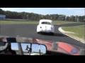 Whit Ball driving his Austin Healey 100-6 at the VRG event at NJMP Lightning circuit