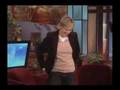 Lorrie Jordan Showing Ellen Degeneres some Moves!