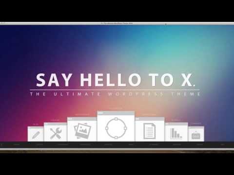 X - The Best Wordpress Theme Ever Made? (Review)