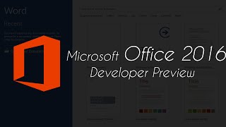 Microsoft Office 2016 обзор