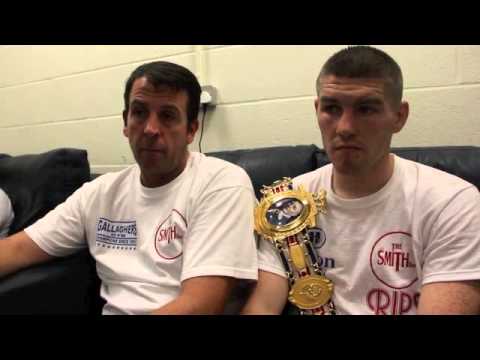 LIAM SMITH RETAINS BRITISH TITLE WITH KNOCKOUT OF JASON WELBORN - POST FIGHT INTERVIEW