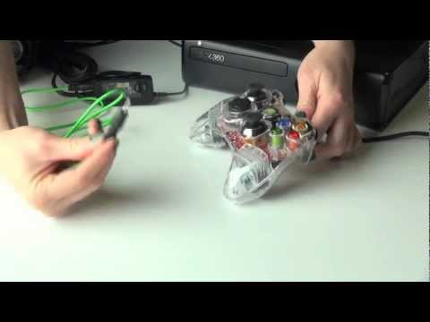 headset set up - How to set up your Afterglow Wired Headset to the Xbox 360. For more information please visit www.AfterglowGaming.com 'Like' Afterglow on Facebook: http://ww...