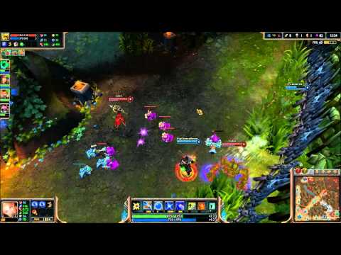 Lux - Playing League of Legends as Lux Masteries: 21/0/9 Runes: magic pen marks, flat ap everything else. Sign up for league: http://tinyurl.com/ctw2lev Facebook: ...