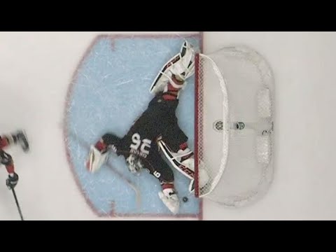 Video: Gotta See It: Gibson makes incredible toe save on Monahan