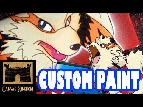 how to custom paint 3ds xl