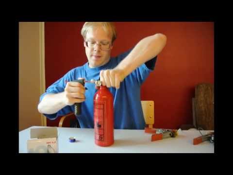 how to fill fire extinguisher