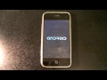 iPhone 2G/3G Booting Android 2.2.1 Froyo - iDroid