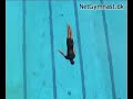 trampoline diving