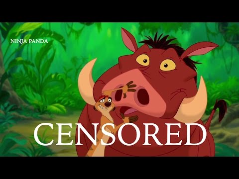LION KING SAGA | Unnecessary Censorship | Censored Disney Parody Bleep Video