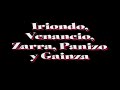 iriondo venancio zarra panizo y gainza