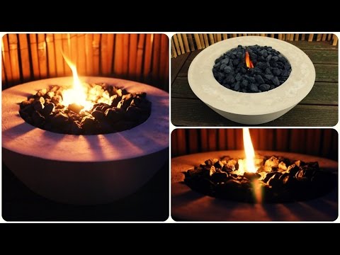 Feuerschale Beton * DIY * Concrete Fire Bowl [eng sub]