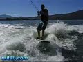 wake boarding water skiing & wake surfing at Pineview Dam