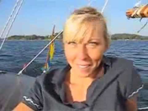 Sailing a unique S150 in Stockholm ...
