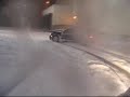 Golf 4 R32. Drift sur neige.