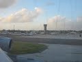 BWIA A340 landing in Barbados BWIA A340 landing in Barbados
