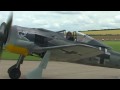 Duxford  Focke Wulf 190 and Messerschmitt 109 WW2 Fighter