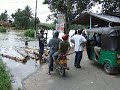 Trying to reach Baddegama after rainfall