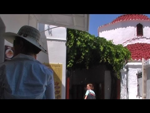 Streets of Lindos, Rhodes