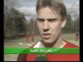 Hasse Eklund s�tter fyra m�l mot Halmstad 1994