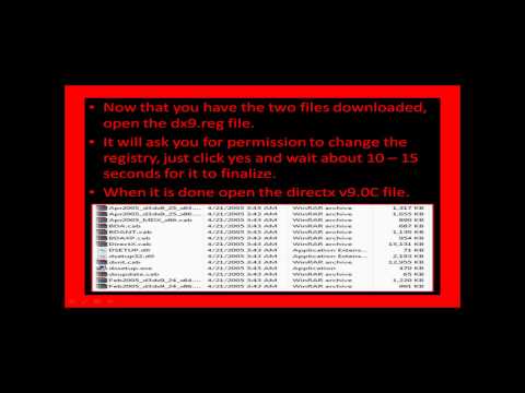 how to remove directx