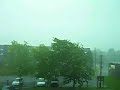 Violent orage � Longueuil