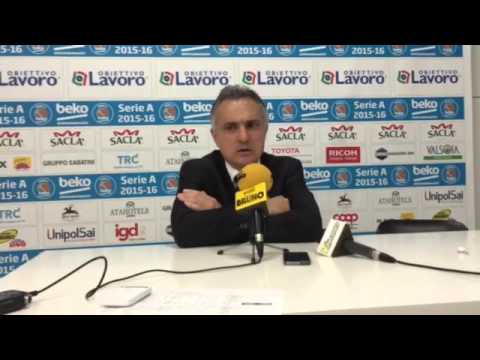 Virtus, Giorgio Valli post match Trento