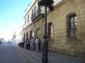 Ruta 6 - Paseando por Rota: Comenzamos esta nueva ruta entrando a Rota por la Plaza del Triunfo dejando detrás el control de la Base Naval de Rota. A continuación seguimos por la Calle Calvario hasta la popular 