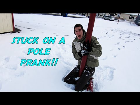 STUCK ON A POLE PRANK - HOW TO PRANK