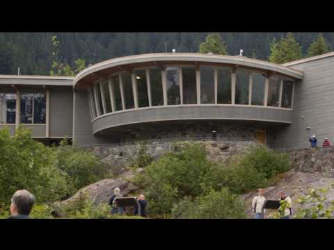 Glasier - Mendenhall Glacier is a glacier about 12 miles (19 km) long located in Mendenhall Valley, about 12 miles (19 km) from downtown Juneau in the southeast area o...