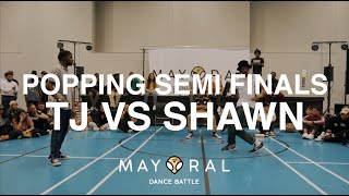 TJ vs Shawn – Mayoral Dance Battle 2019 Popping Semi Finals