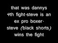 unlicensed boxing light heavyweight title fight
