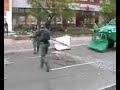 blockaden gegen nazi demo