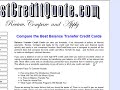 Balance Transfer Credit Cards Can Help You Save