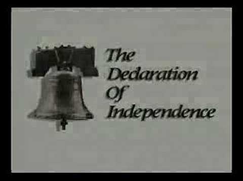 The Declaration of the declaration of independence 1776. The Declaration of