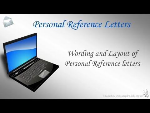 how to provide references for a job
