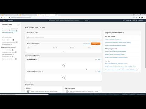 CLF-C01 — AWS Support Follow Along