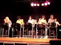 Cotham School steel pans night time show