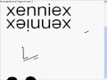 Speed Drawing - XenniexTop10 Ambigram - MS Paint