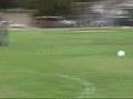 6 year old scores a goal kick