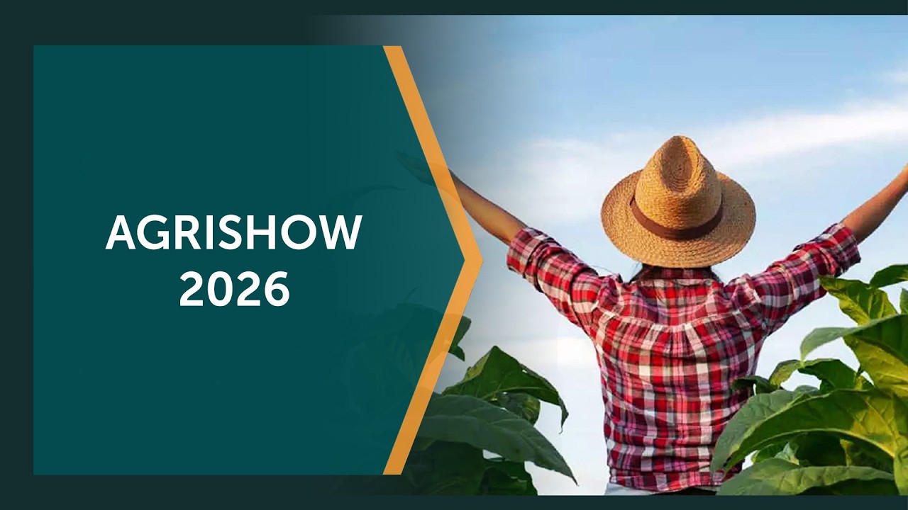 Reta final do evento que parabeniza a história do agro