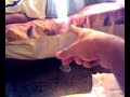 What happens when a drunk is set on fire! Turn up the volume