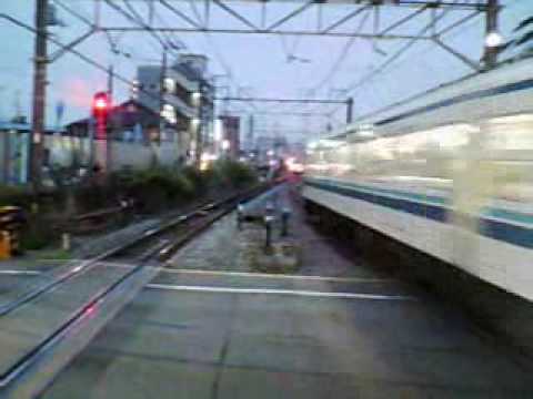 Train in Tokyo,Japan (Tobu Tojo Line)