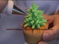 Easy, great looking Christmas Tree fairy cake